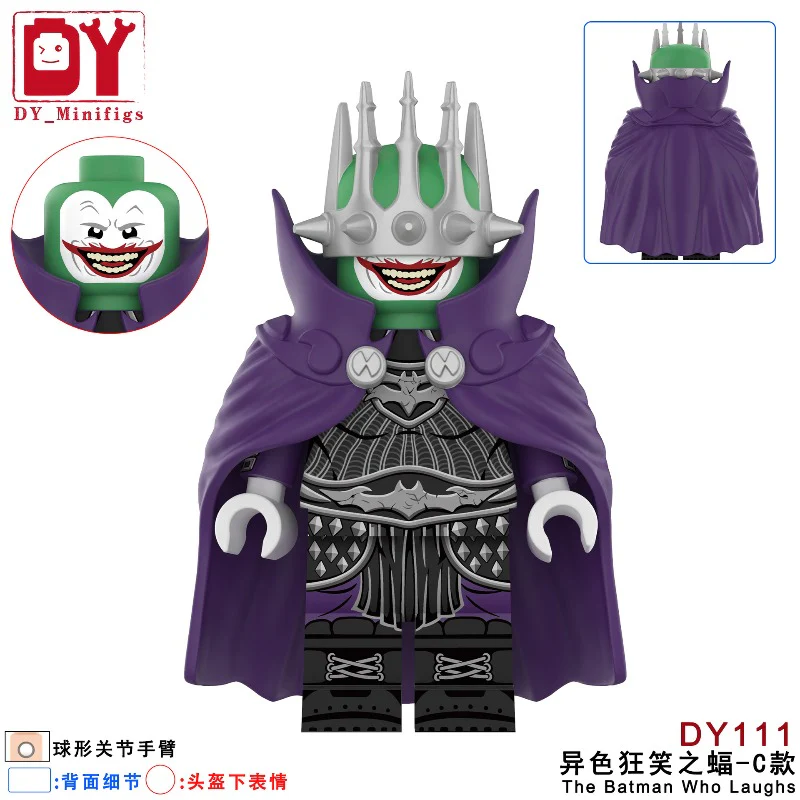 DY106-111 Superhero series The Laughing Batman Minifigures - Image 7