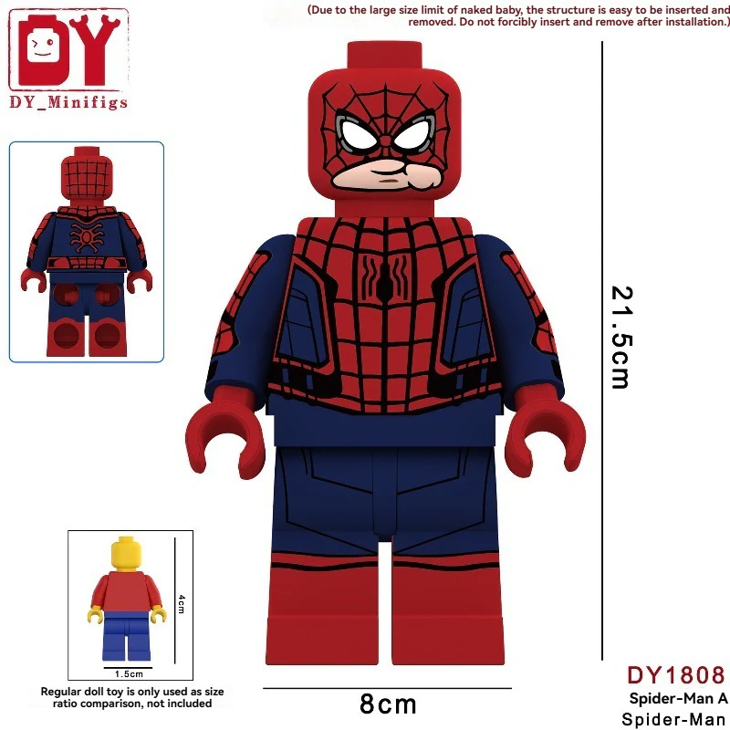 DY1808-DY1812 Marvel's Spider-Man large Minifigures - Image 2