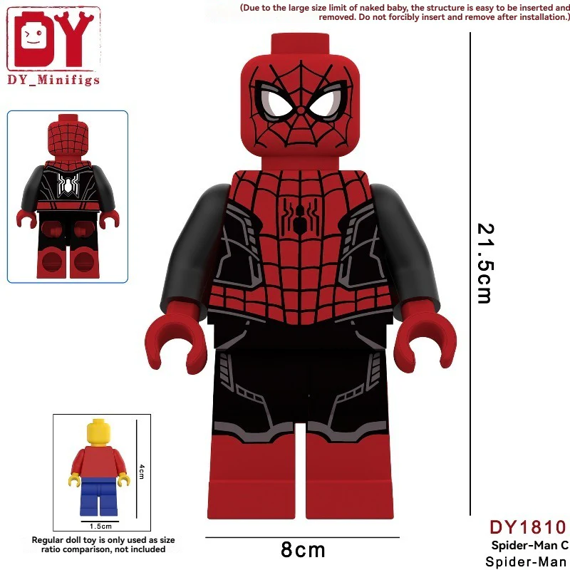 DY1808-DY1812 Marvel's Spider-Man large Minifigures - Image 4