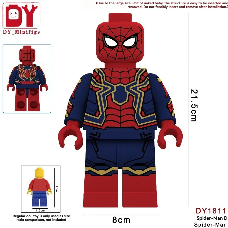 DY1808-DY1812 Marvel's Spider-Man large Minifigures - Image 5