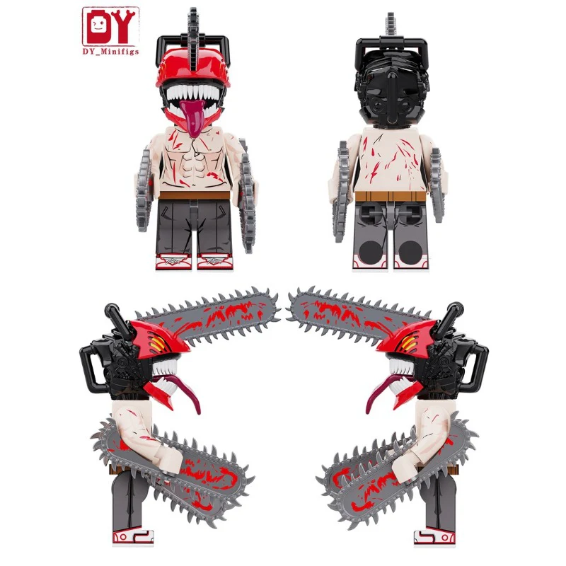 DY520 DY521 Chainsaw Man Minifigures - Image 6