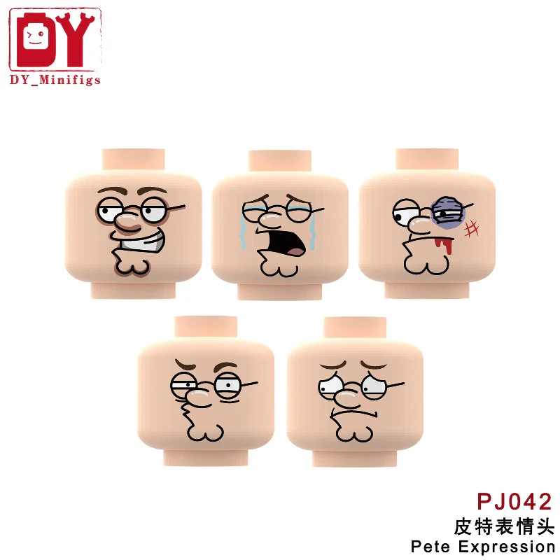 DY533A-DY533E Family Guy series Peter Griffin Minifigures - Image 7