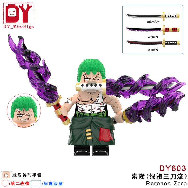 DY601-DY634 One Piece Series Minifigures - Image 45