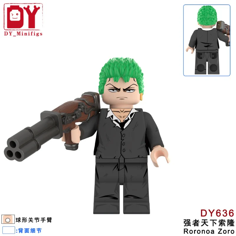 DY604 DY616 DY618 DY636 DY642 DY648  DY652 DY655 One Piece Series Minifigures - Image 5