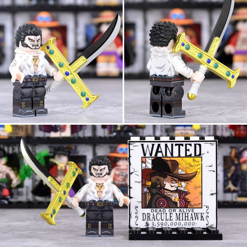 DY672 One Piece Series Dracule Mihawk Minifigures - Image 3