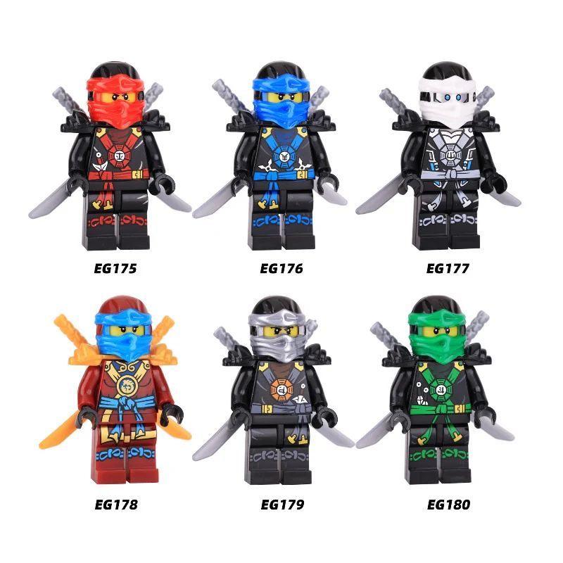 EG175-180 Phantom series Ninja Minifigures