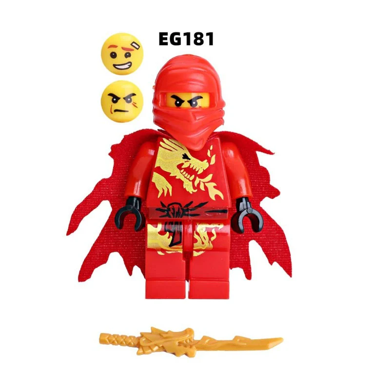EG181-186 Superheroes series Ninja Minifigures - Image 2