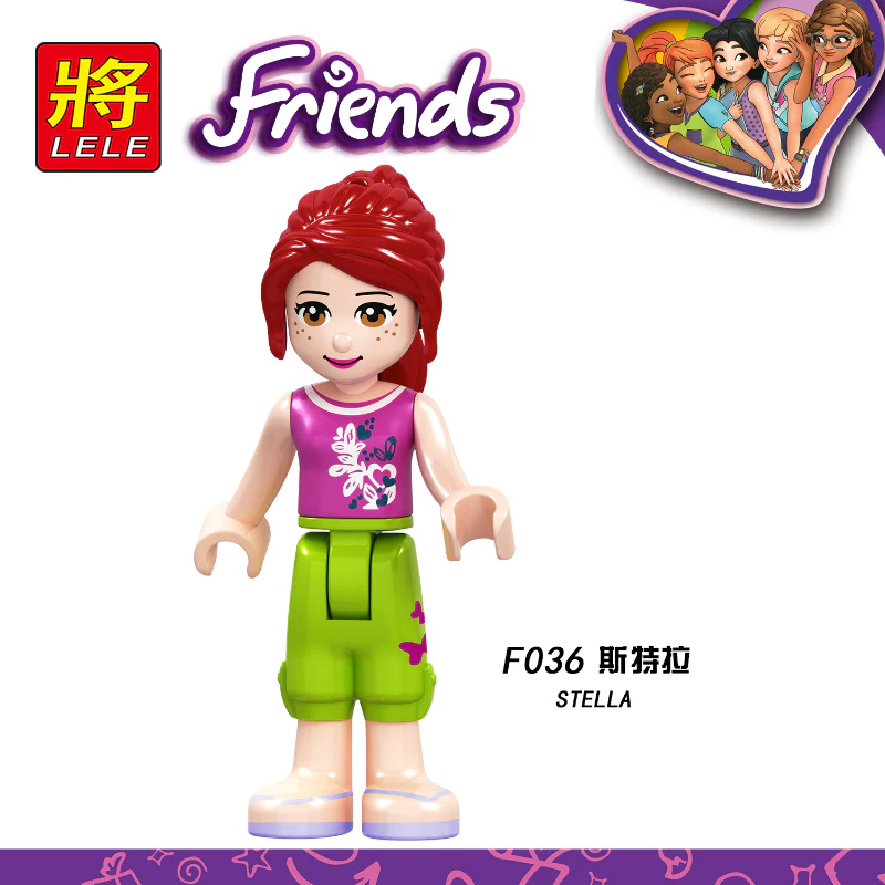 F026-041 girl series minifigure - Image 12