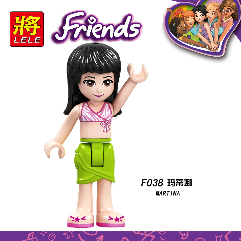 F026-041 girl series minifigure - Image 14