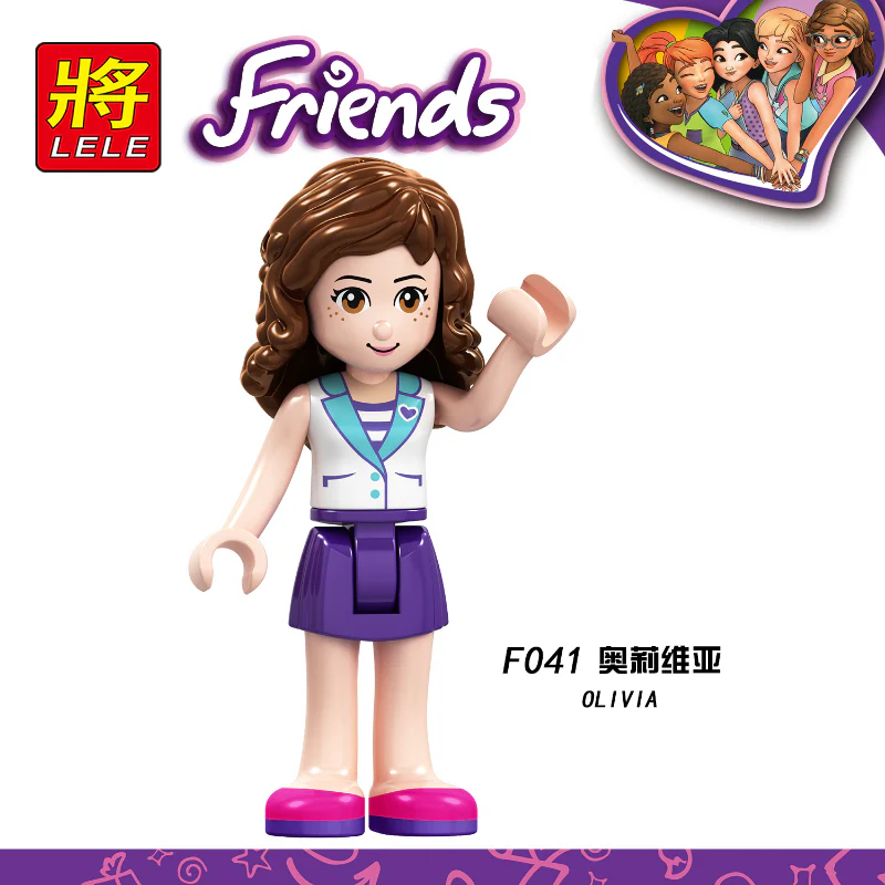 F026-041 girl series minifigure - Image 17