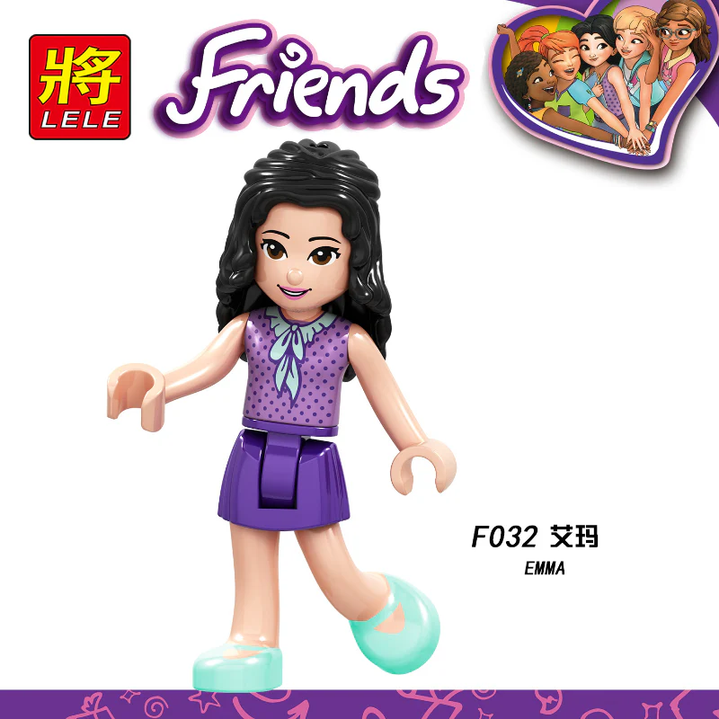 F026-041 girl series minifigure - Image 3