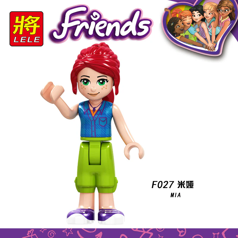 F026-041 girl series minifigure - Image 5