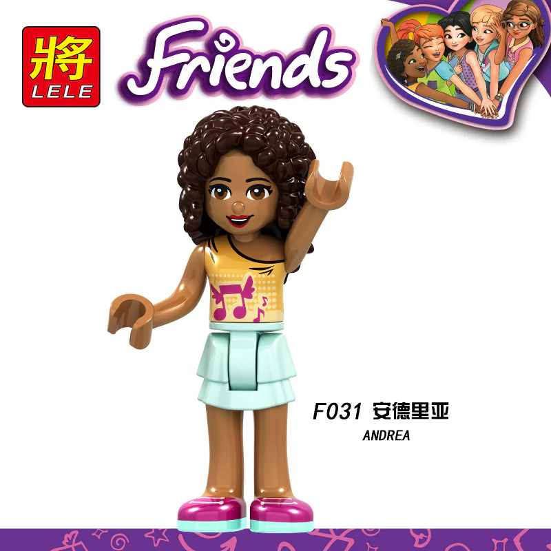 F026-041 girl series minifigure - Image 9