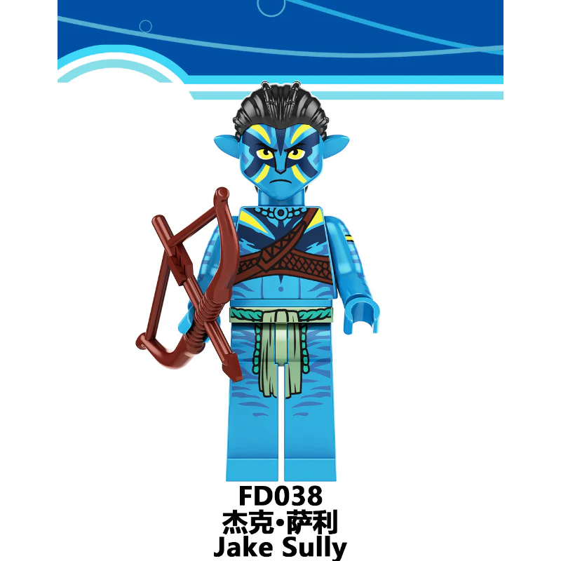 FD1006 Avatar Movie Series Neytiri Jake Sutai Minifigures - Image 2