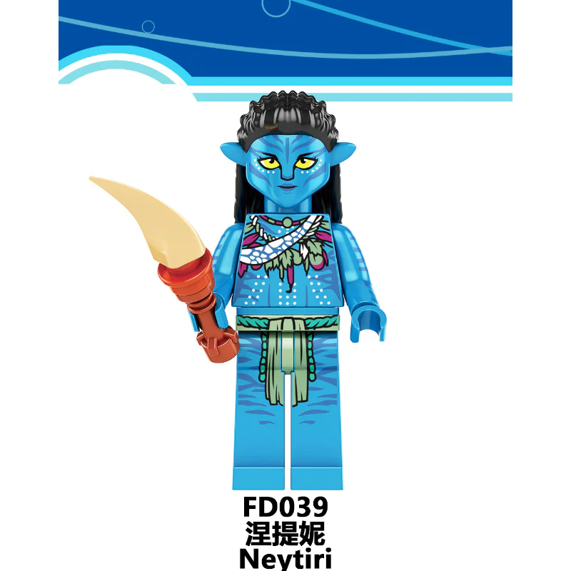 FD1006 Avatar Movie Series Neytiri Jake Sutai Minifigures - Image 3