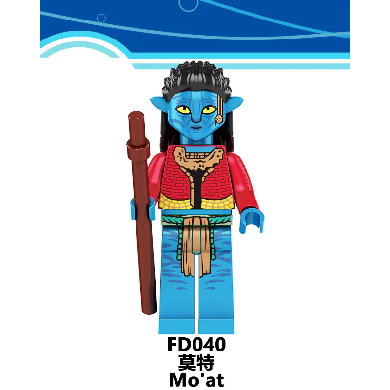 FD1006 Avatar Movie Series Neytiri Jake Sutai Minifigures - Image 4