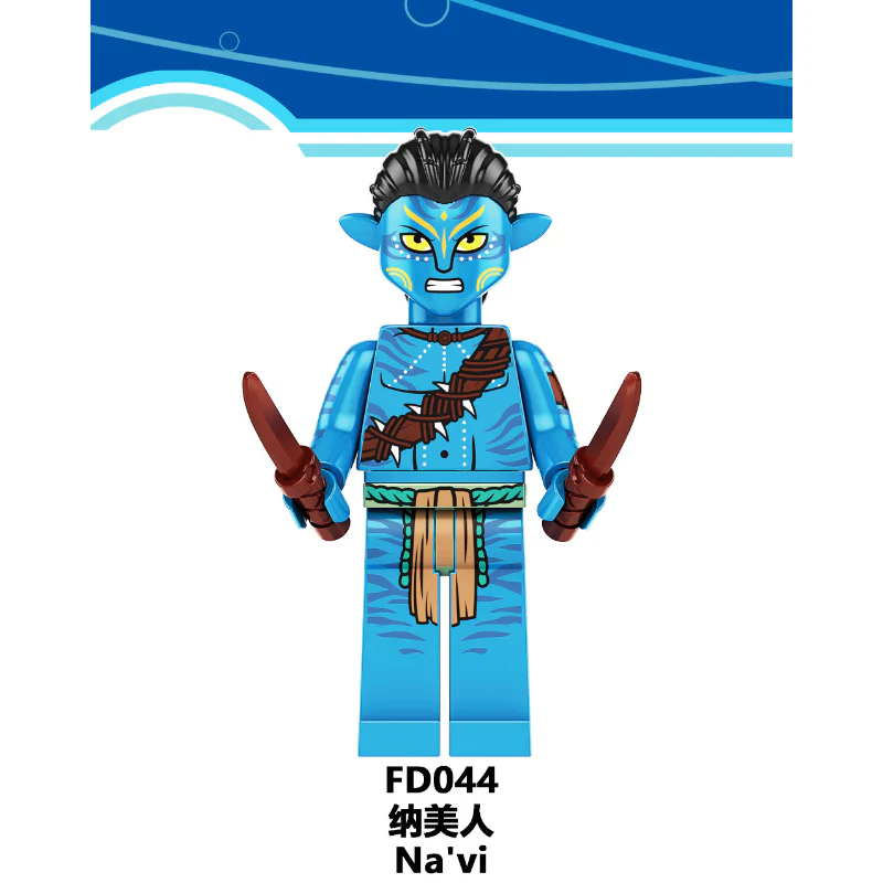 FD1006 Avatar Movie Series Neytiri Jake Sutai Minifigures - Image 8