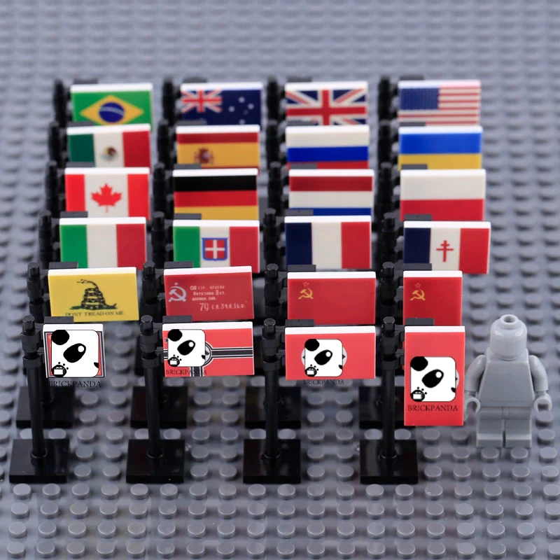 Flags of China, America, Germany and France - Image 2