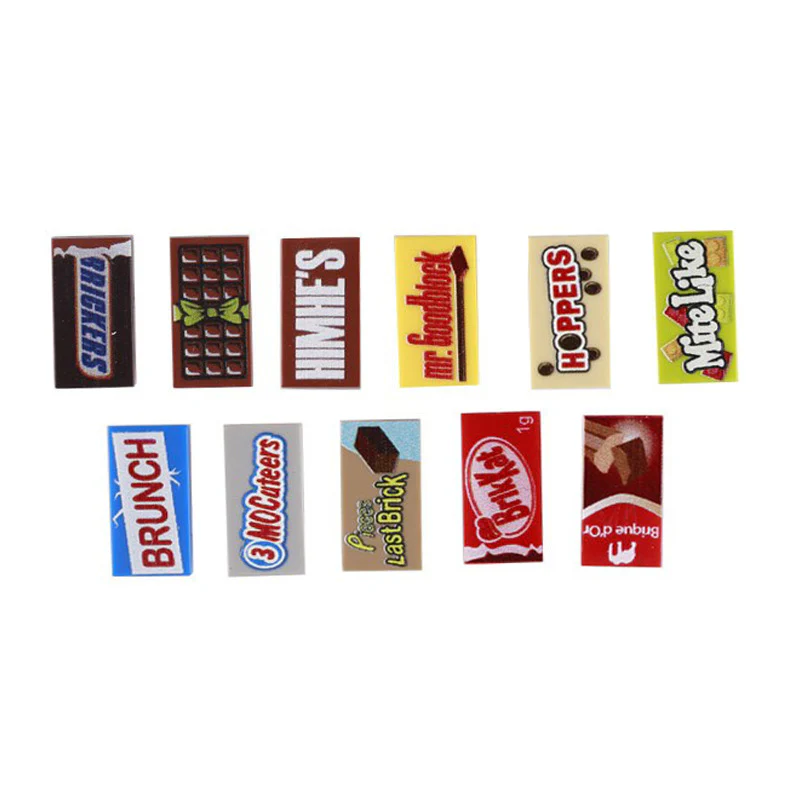 Food Candy Printed Parts Minifigure Scene Accessories - Image 5