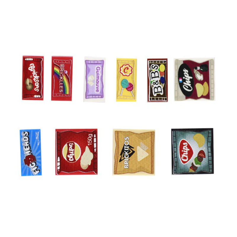 Food Candy Printed Parts Minifigure Scene Accessories - Image 6