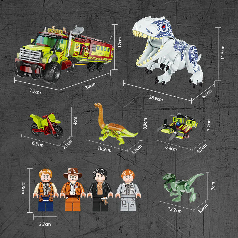 Forange FC3700 FC3721 FC3722 FC3720 FC3842 Jurassic World Dinosaur - Image 15