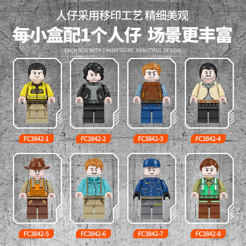 Forange FC3700 FC3721 FC3722 FC3720 FC3842 Jurassic World Dinosaur - Image 18