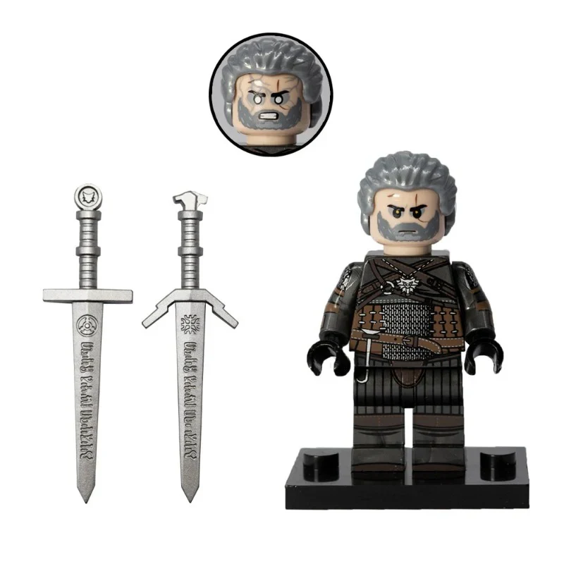FT03-FT05 The Witcher Series Geralt of Rivia Ciri Minifigures - Image 3