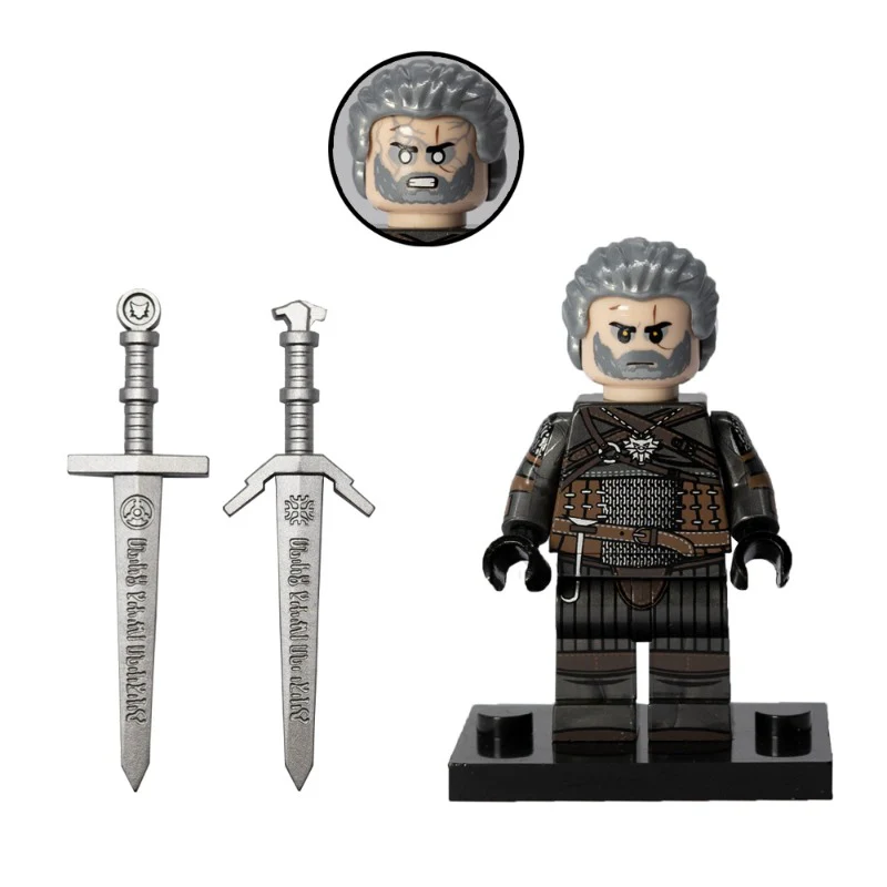 FT03-FT05 The Witcher Series Geralt of Rivia Ciri Minifigures - Image 6