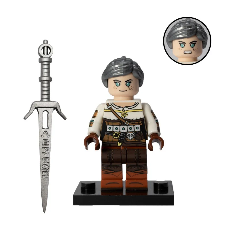 FT03-FT05 The Witcher Series Geralt of Rivia Ciri Minifigures - Image 7
