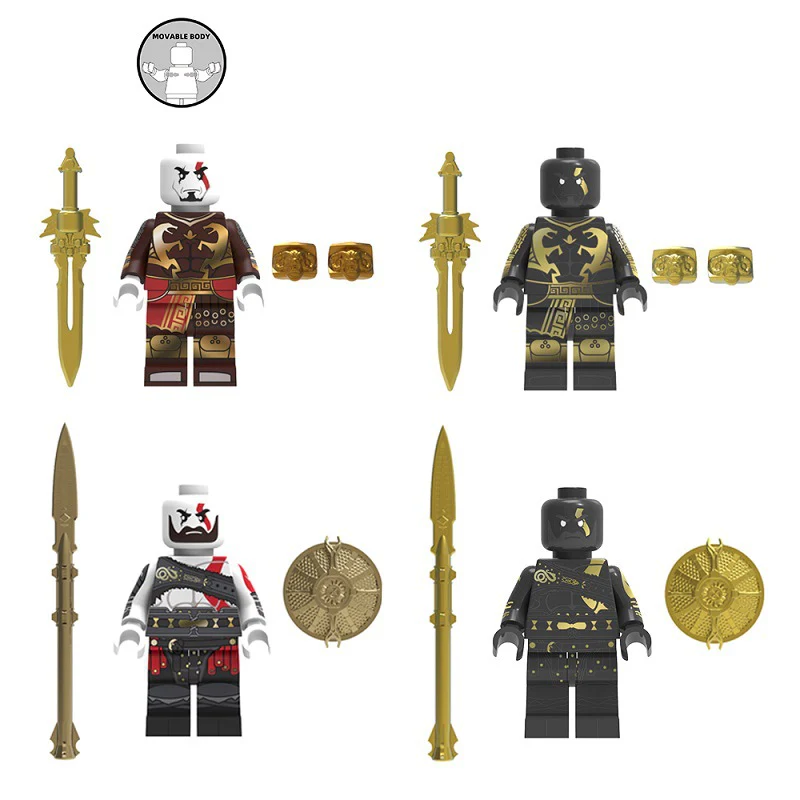 FT16-19 The God of War series Greek War God Kratos Minifigures - Image 2