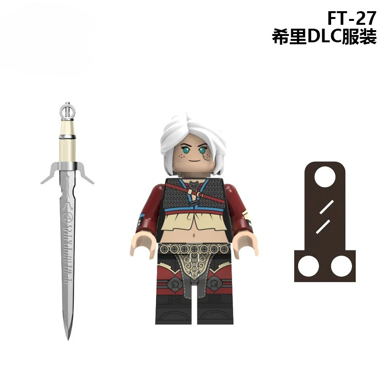 FT24-FT27 The Witcher Series Geralt Ciri Minifigures - Image 9