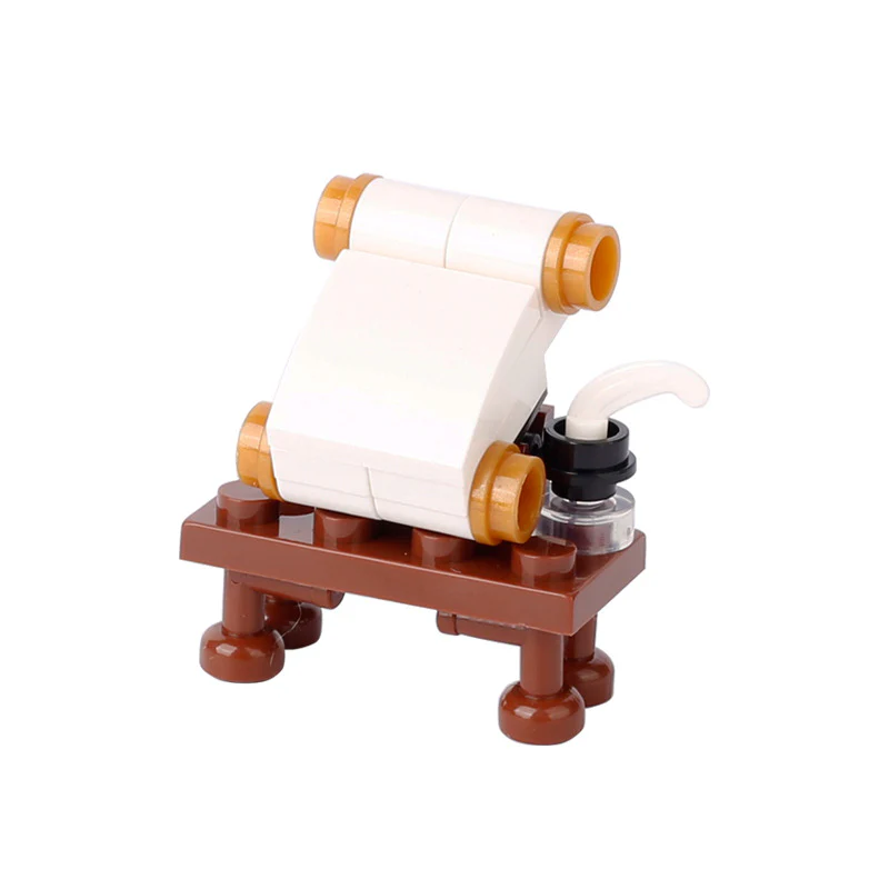 Furniture Parchment Cabinet Figure Scene Accessories - Image 4
