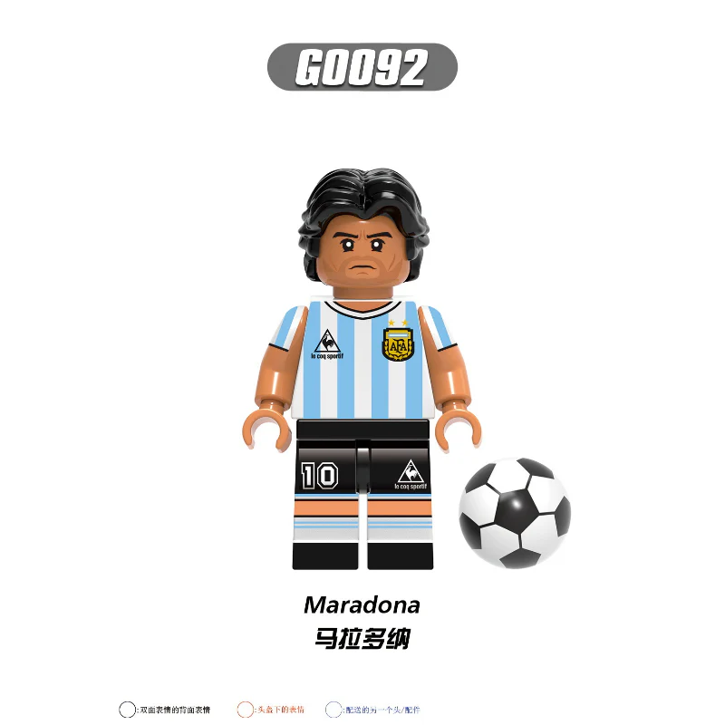 G0112 Football Match World Cup Series Minifigures - Image 5