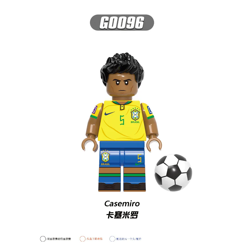 G0112 Football Match World Cup Series Minifigures - Image 9