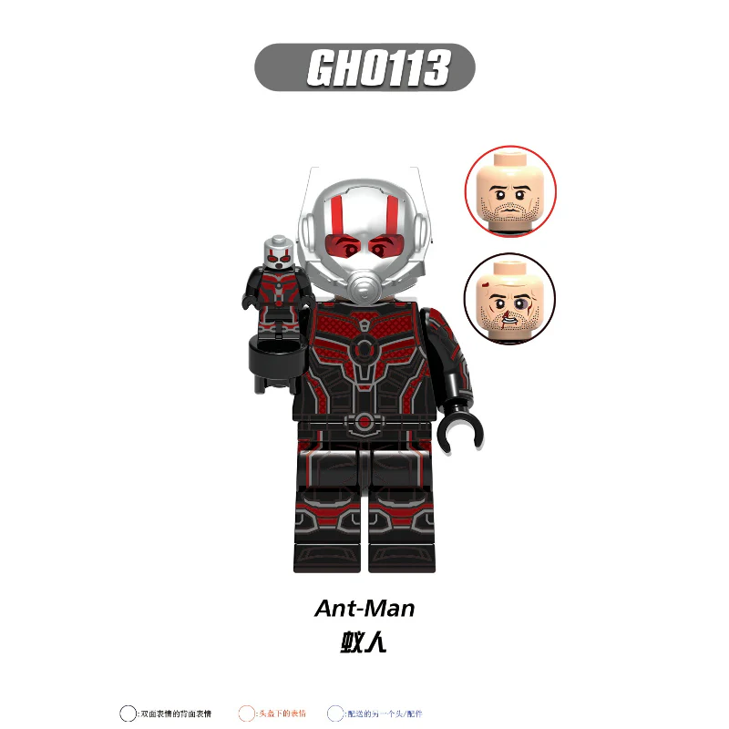 G0115 Superhero Series The Wasp Ant-Man Minifigures - Image 2