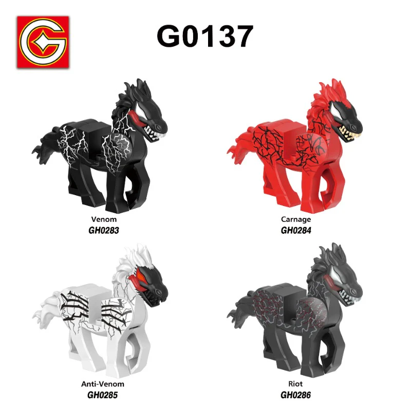 G0136 G0137 Venom series Minifigures - Image 3