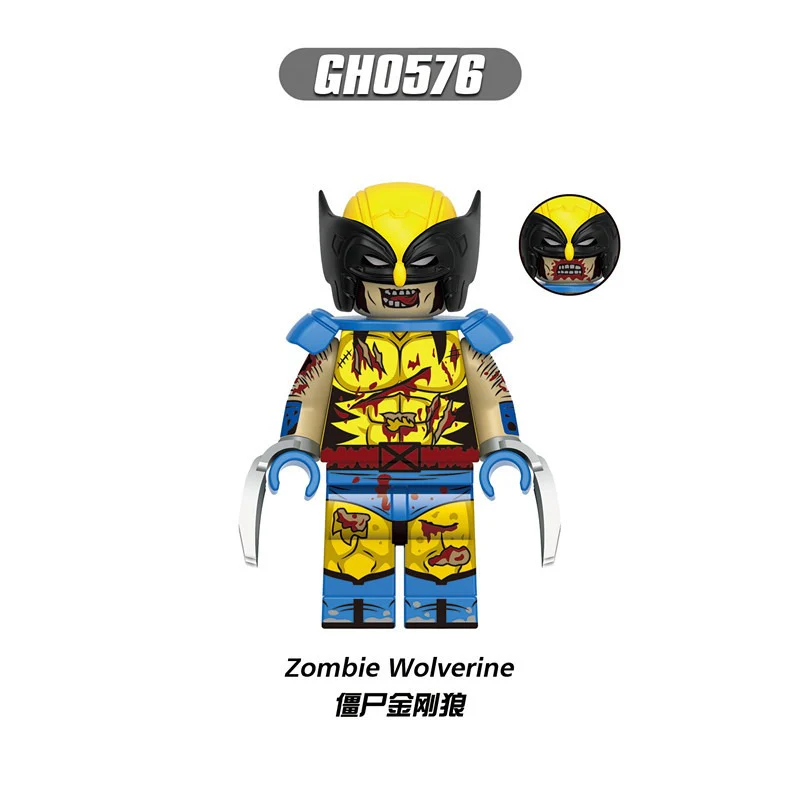 G0173 Super heroes series Deadpool & Wolverine minifigures - Image 3