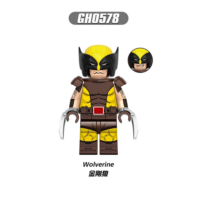 G0173 Super heroes series Deadpool & Wolverine minifigures - Image 5