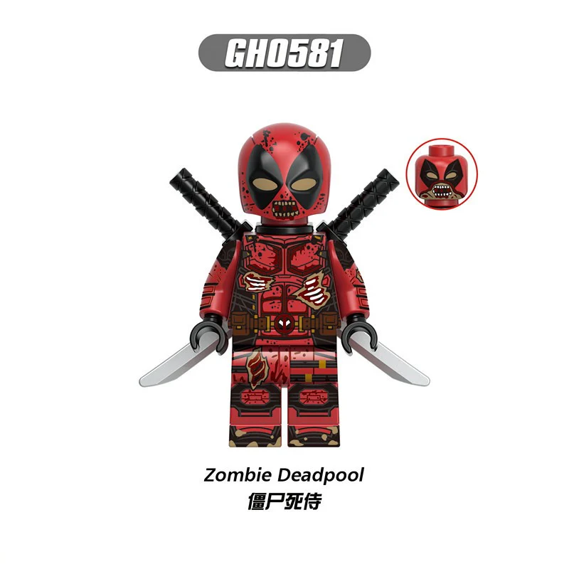 G0173 Super heroes series Deadpool & Wolverine minifigures - Image 8