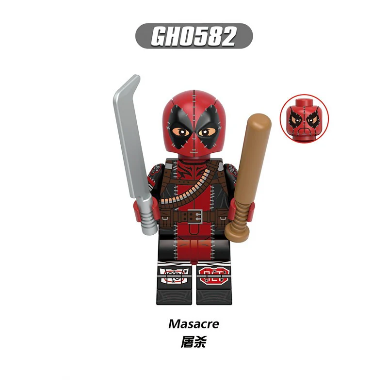 G0173 Super heroes series Deadpool & Wolverine minifigures - Image 9