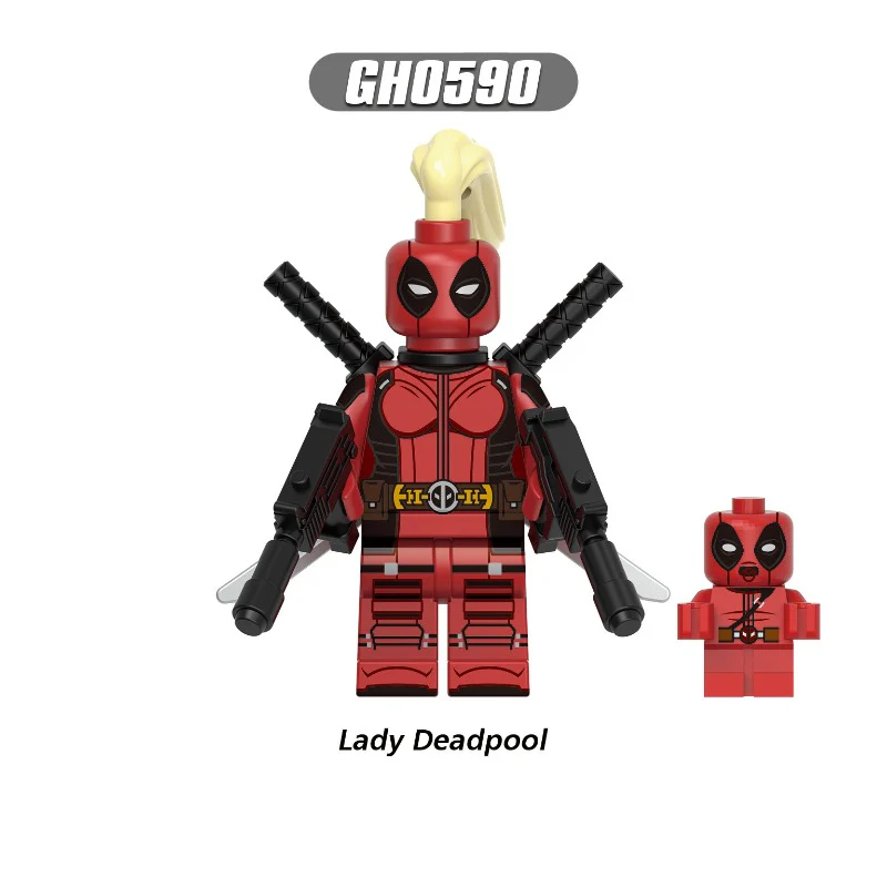 G0175 Super heroes series Deadpool & Wolverine minifigures - Image 2
