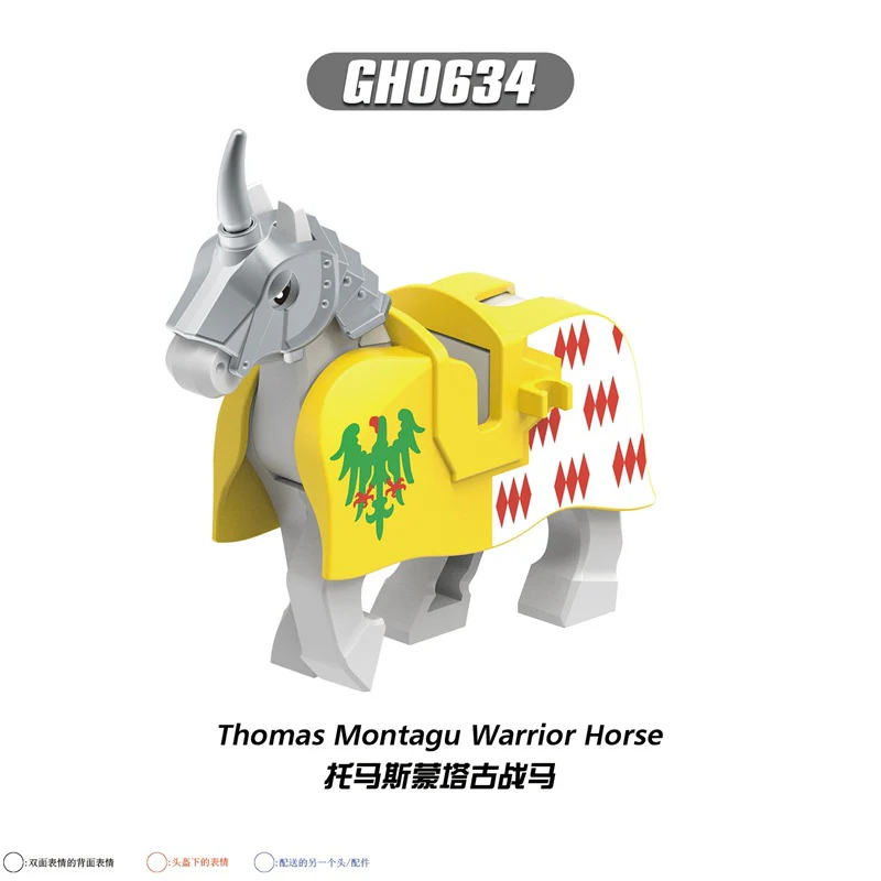 G0181 The Medieval Knight War Horse Minifigures - Image 4