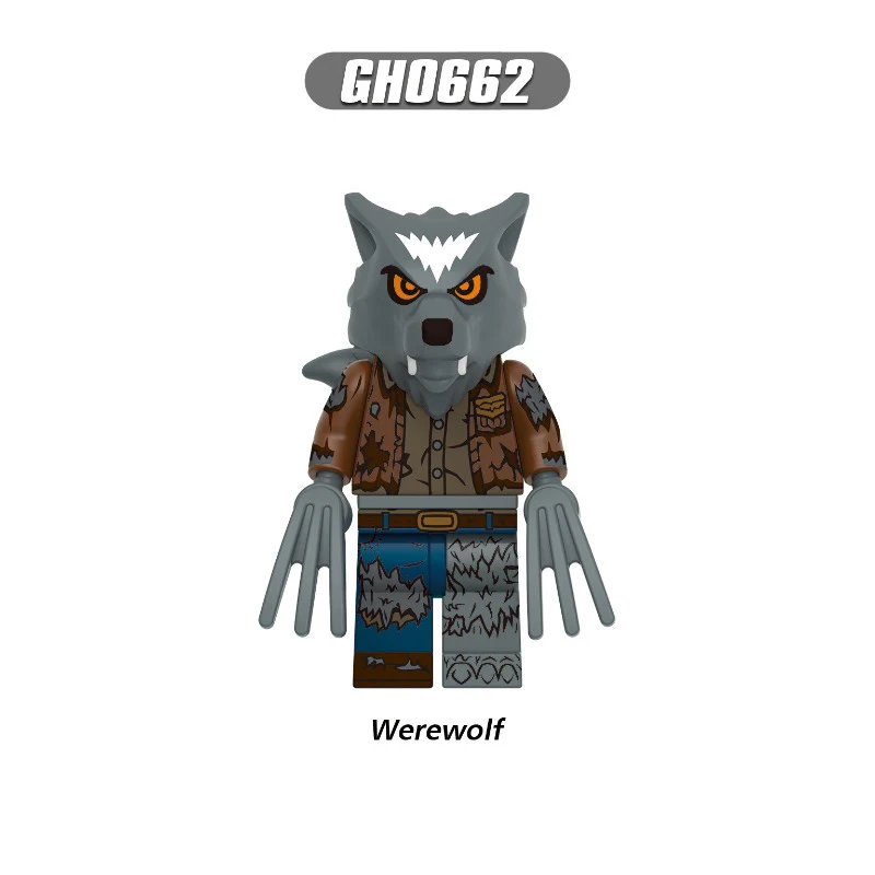 G0185 Halloween Witch Pumpkin Demon Zombie Minifigures - Image 4