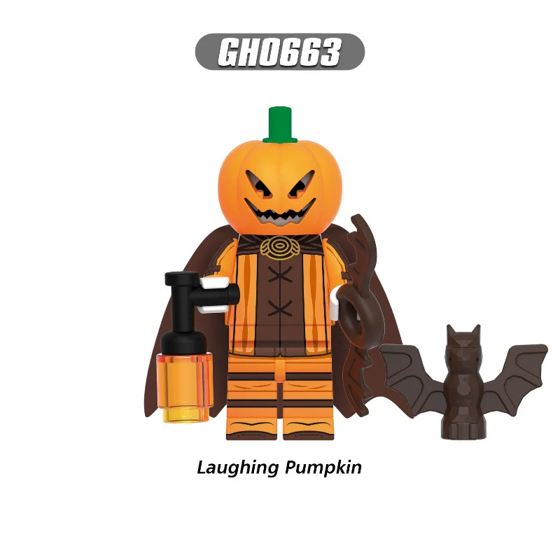 G0185 Halloween Witch Pumpkin Demon Zombie Minifigures - Image 5