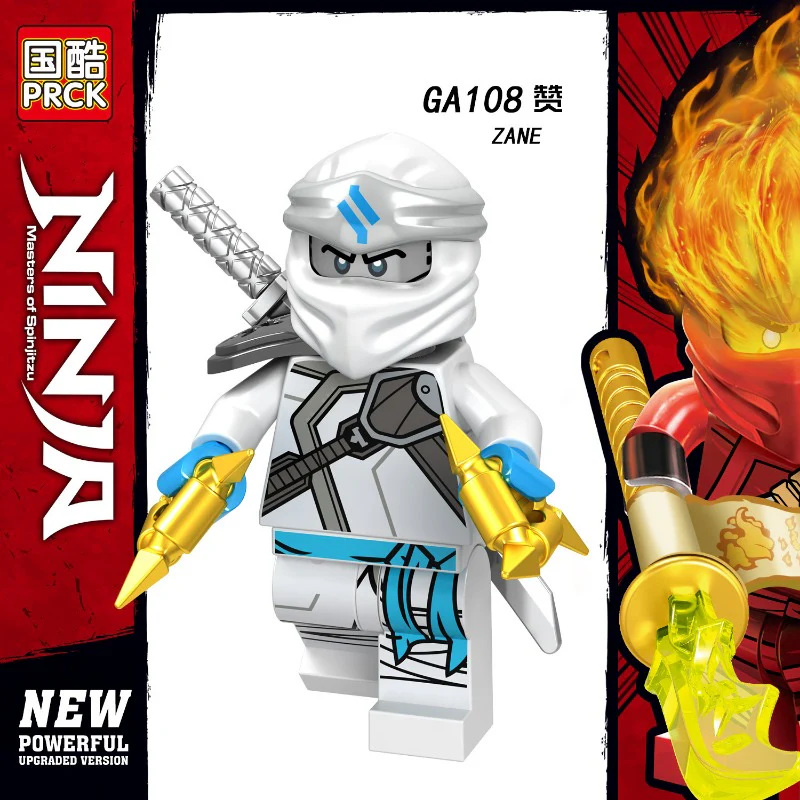 GA107-114 Phantom Series Ninja Minifigures - Image 3