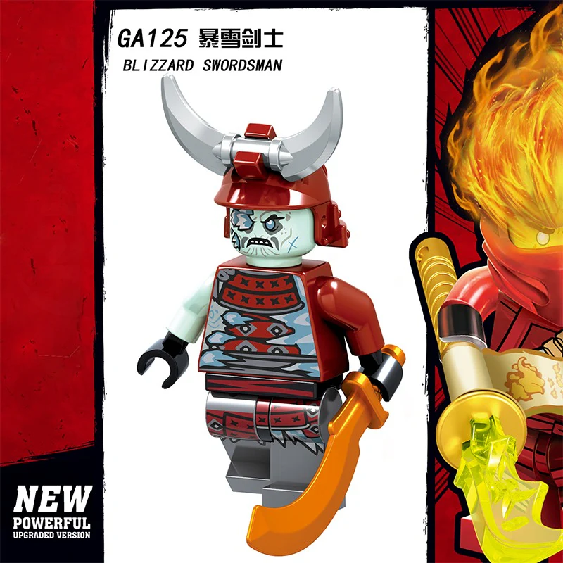 GA123-130 Phantom Series Ninja Minifigures - Image 4