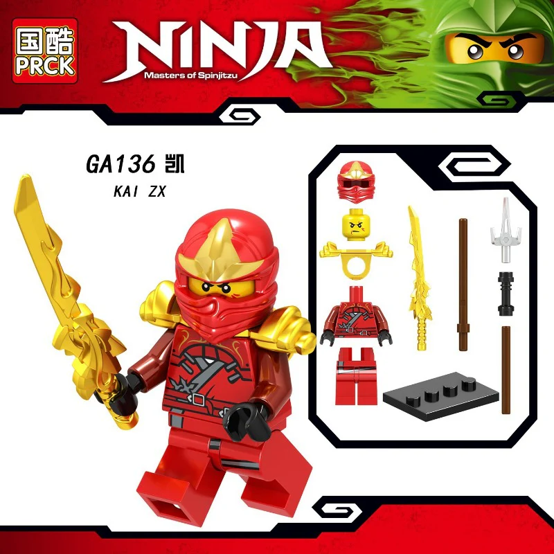 GA131-148 Ninja Series Minifigures - Image 10