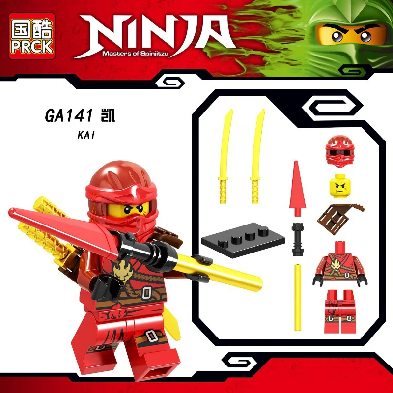 GA131-148 Ninja Series Minifigures - Image 15