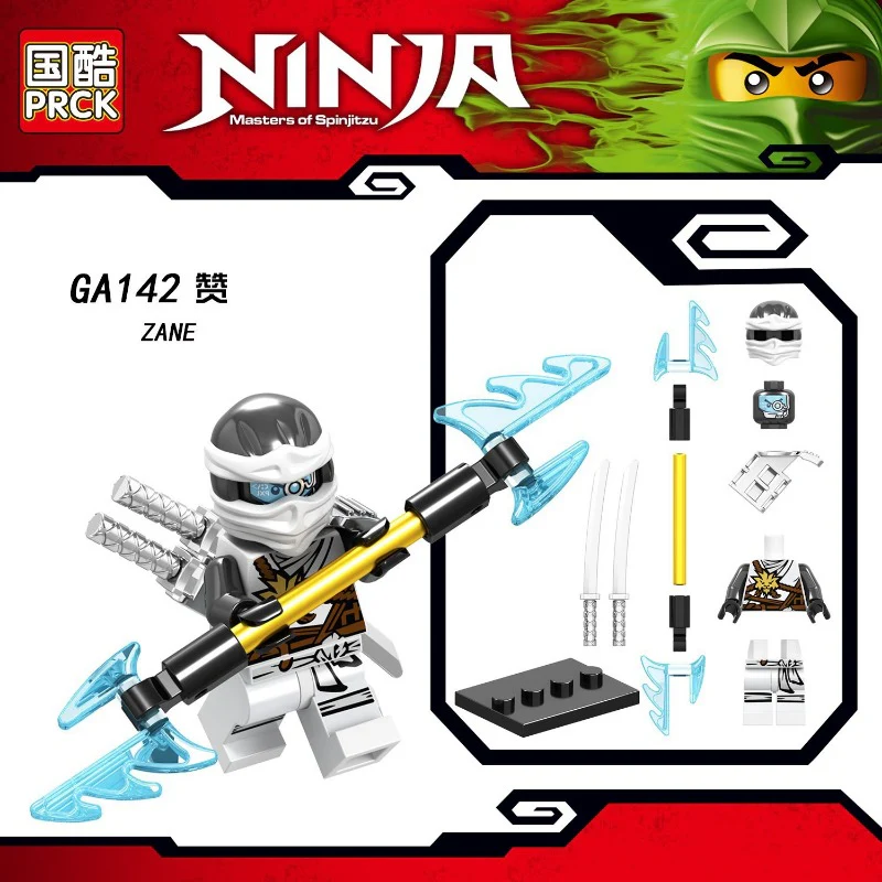 GA131-148 Ninja Series Minifigures - Image 16