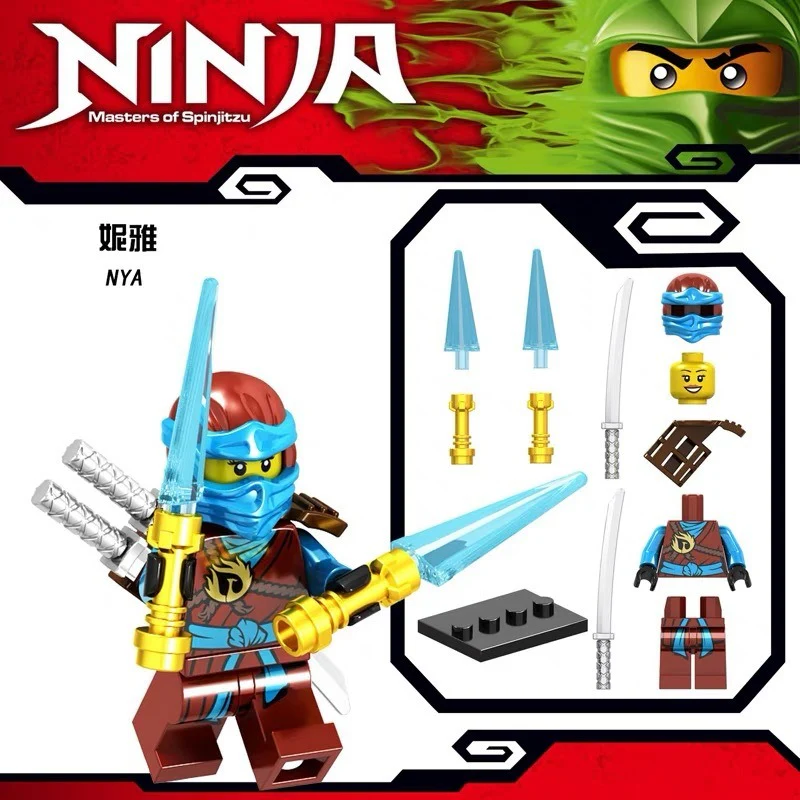GA131-148 Ninja Series Minifigures - Image 17